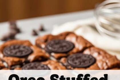 Oreo Stuffed Brownies Recipe With Box Mix