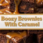 Boozy Brownies With Caramel