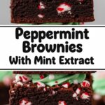 Peppermint Brownies With Mint Extract