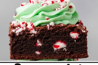 Peppermint Brownies With Mint Extract