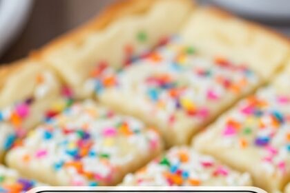 White Chocolate Brownies With Sprinkles