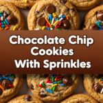Chocolate Chip Cookies With Sprinkles