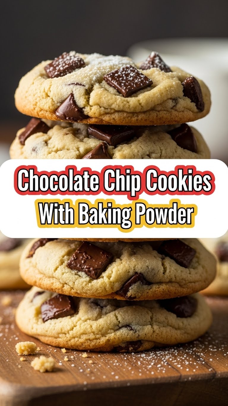 Chocolate Chip Cookies With Baking Powder