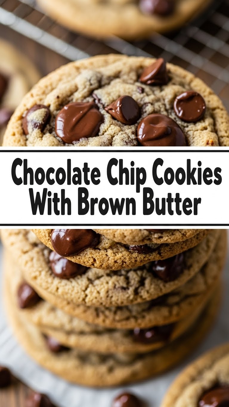 Chocolate Chip Cookies With Brown Butter