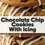 Chocolate Chip Cookies With Icing