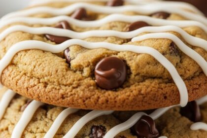 Chocolate Chip Cookies With Icing
