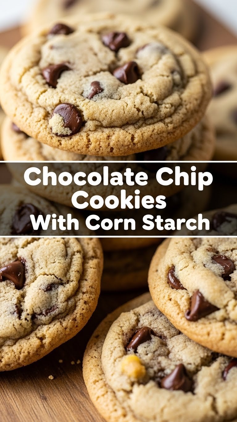 Chocolate Chip Cookies With Corn Starch