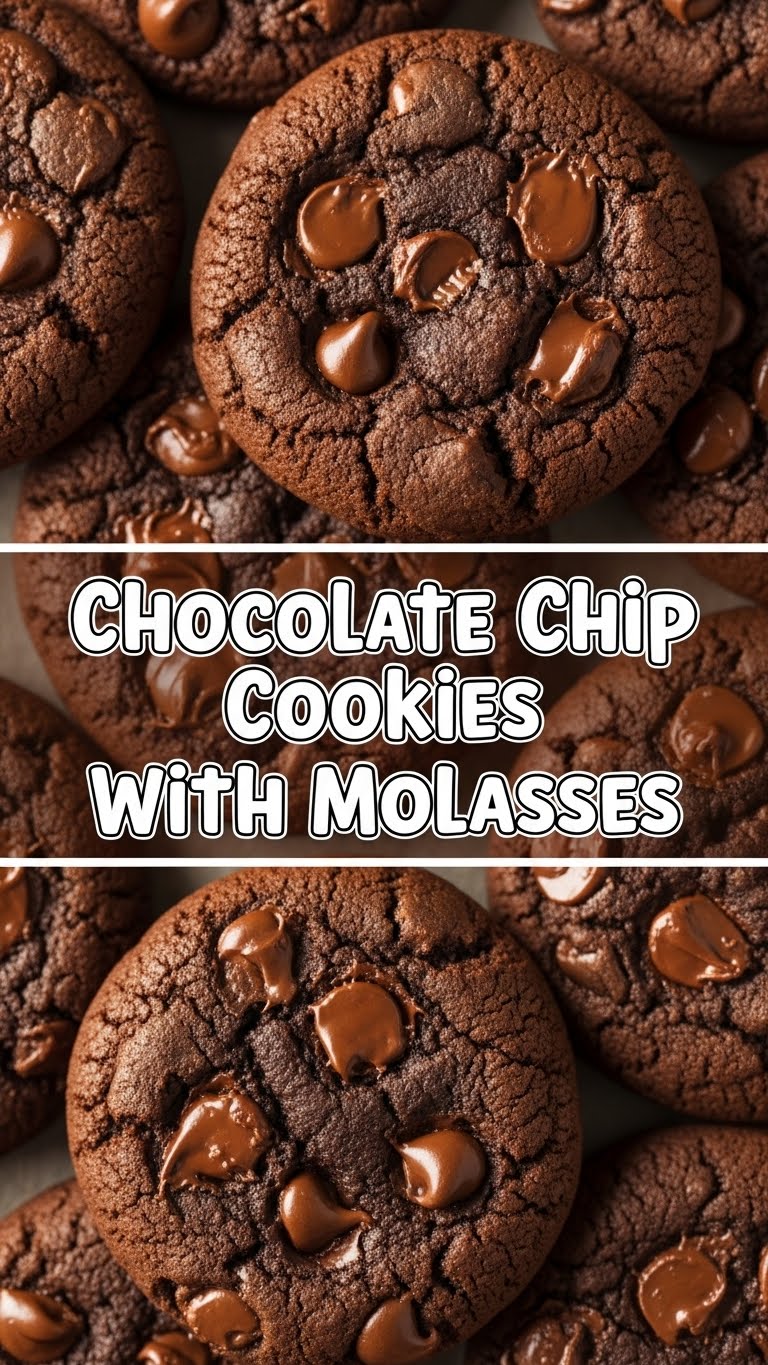 Chocolate Chip Cookies With Molasses