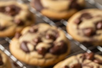 Chocolate Chip Cookies With Brownies