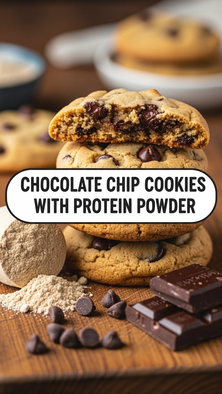 Chocolate Chip Cookies With Protein Powder