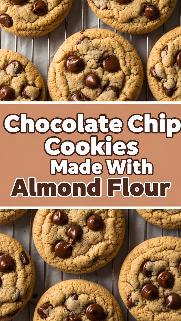 Chocolate Chip Cookies Made With Almond Flour