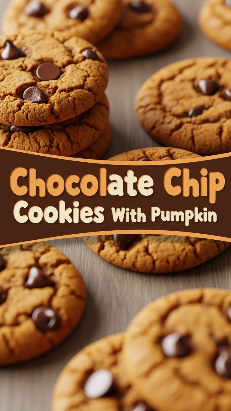 Chocolate Chip Cookies With Pumpkin