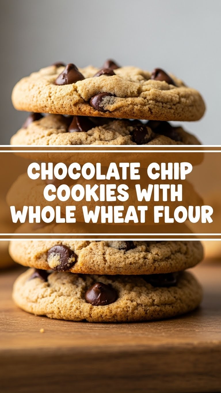 Chocolate Chip Cookies With Whole Wheat Flour