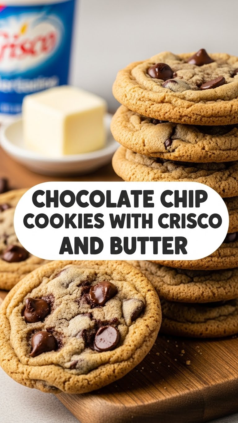 Chocolate Chip Cookies With Crisco And Butter