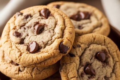 Chocolate Chip Cookies With Chocolate Pudding