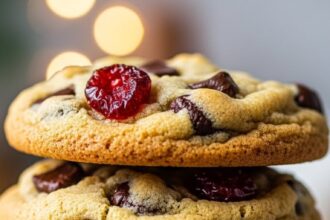 Chocolate Chip Cookies With Dried Cherries