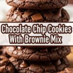 Chocolate Chip Cookies With Brownie Mix