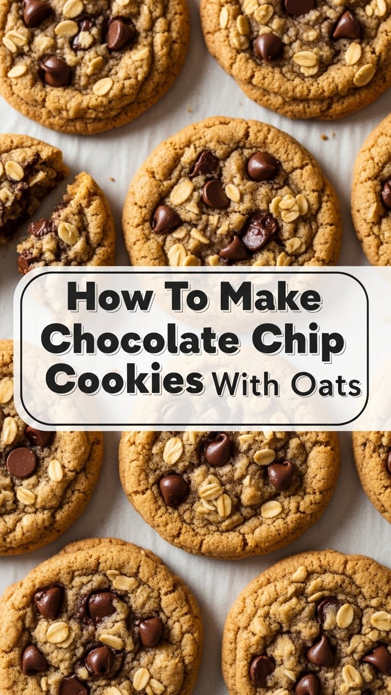 How To Make Chocolate Chip Cookies With Oats