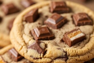 Chocolate Chip Cookies With Chocolate Bars