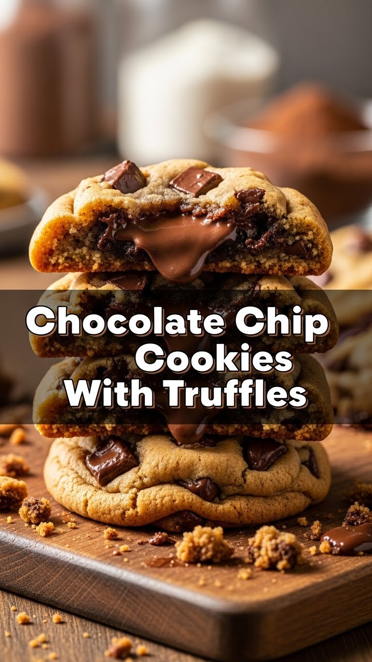 Chocolate Chip Cookies With Truffles