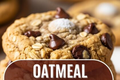 Oatmeal Chocolate Chip Cookies With Greek Yogurt