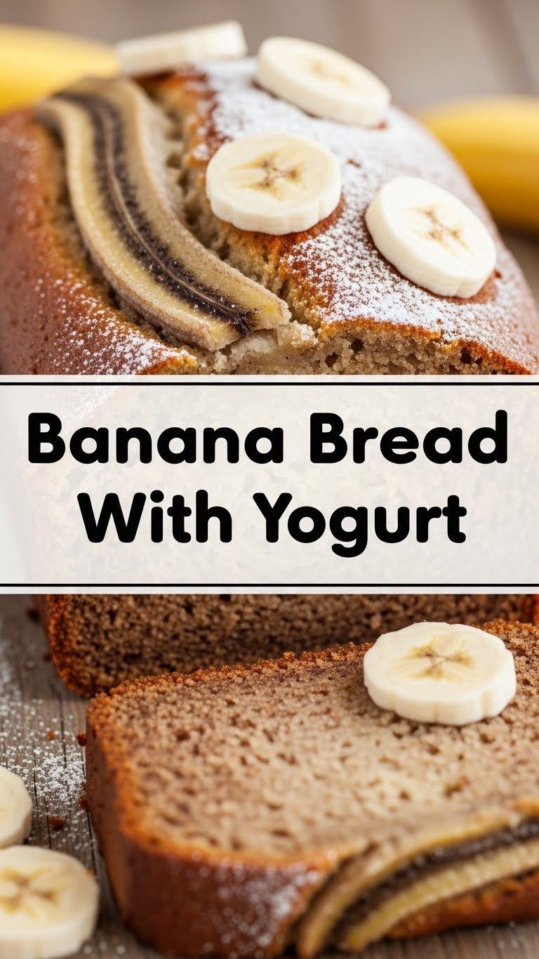 Banana Bread With Yogurt