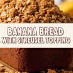 Banana Bread With Streusel Topping