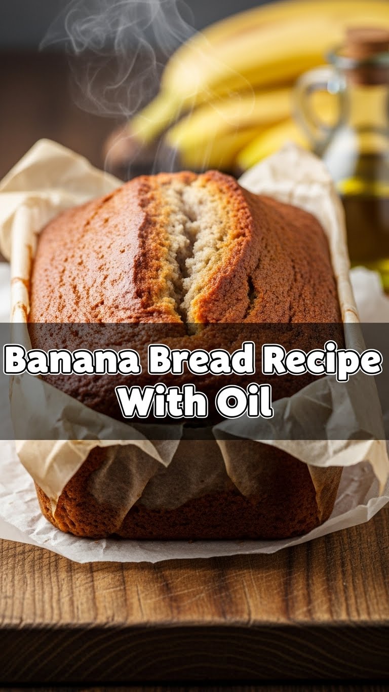 Banana Bread Recipe With Oil