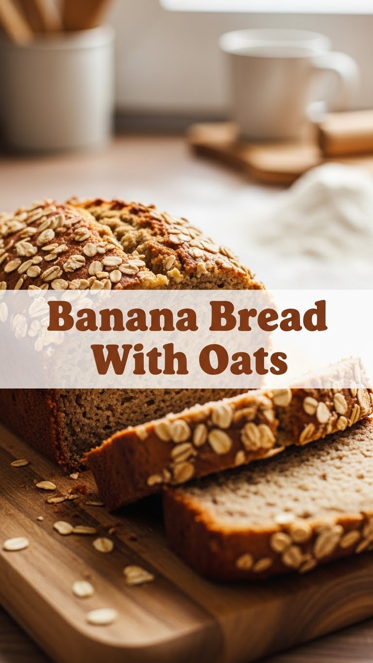 Banana Bread With Oats