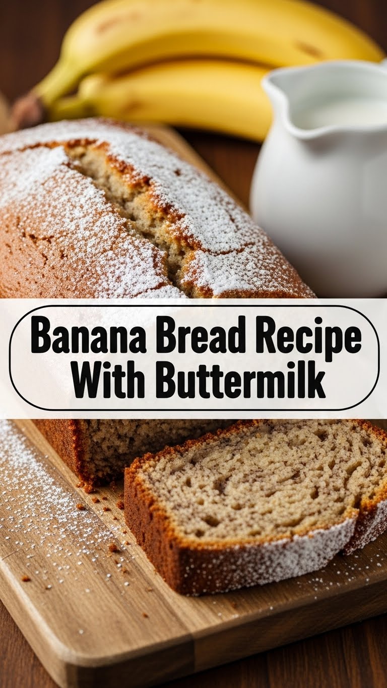Banana Bread Recipe With Buttermilk