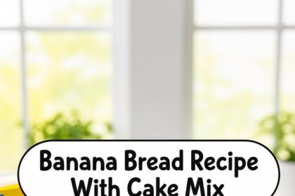 Banana Bread Recipe With Cake Mix Simple
