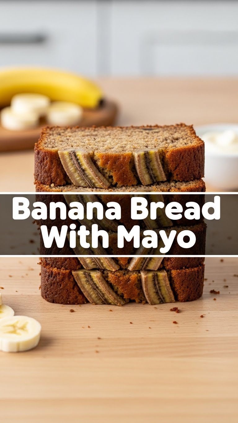 Banana Bread With Mayo