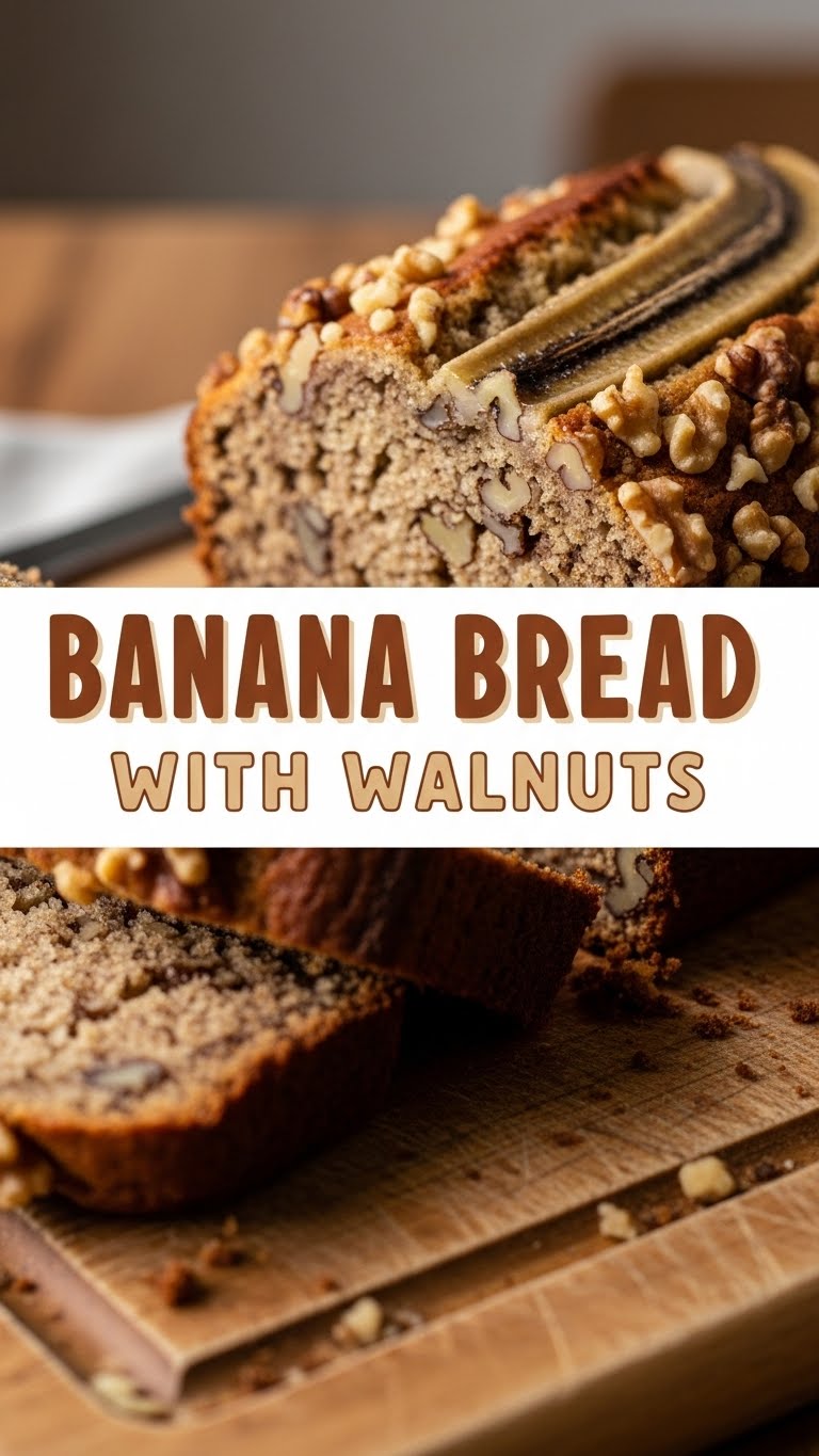 Banana Bread With Walnuts
