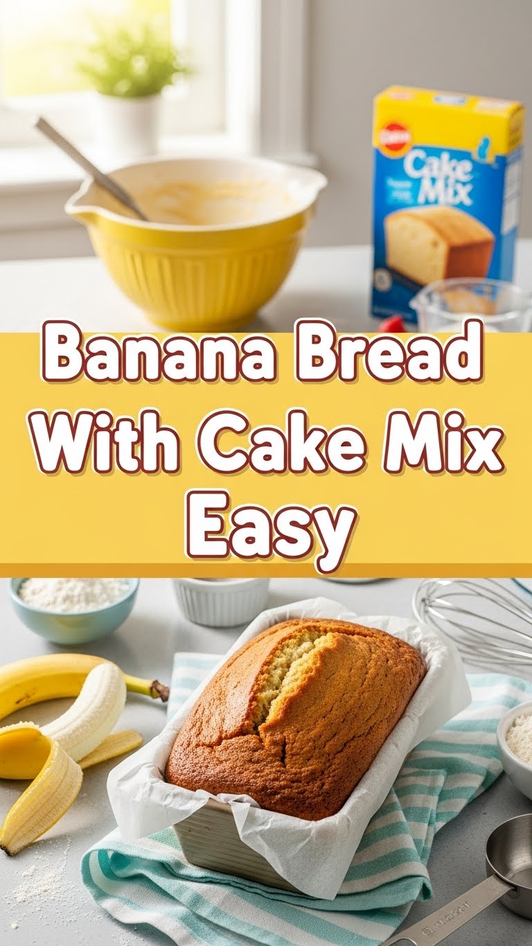Banana Bread With Cake Mix Easy