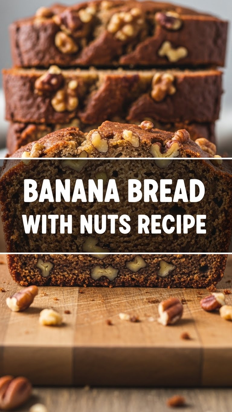 Banana Bread With Nuts Recipe