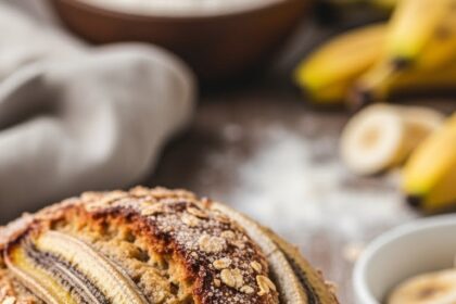 Banana Bread With Sourdough Discard