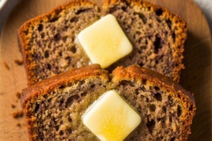 Banana Bread With Butter