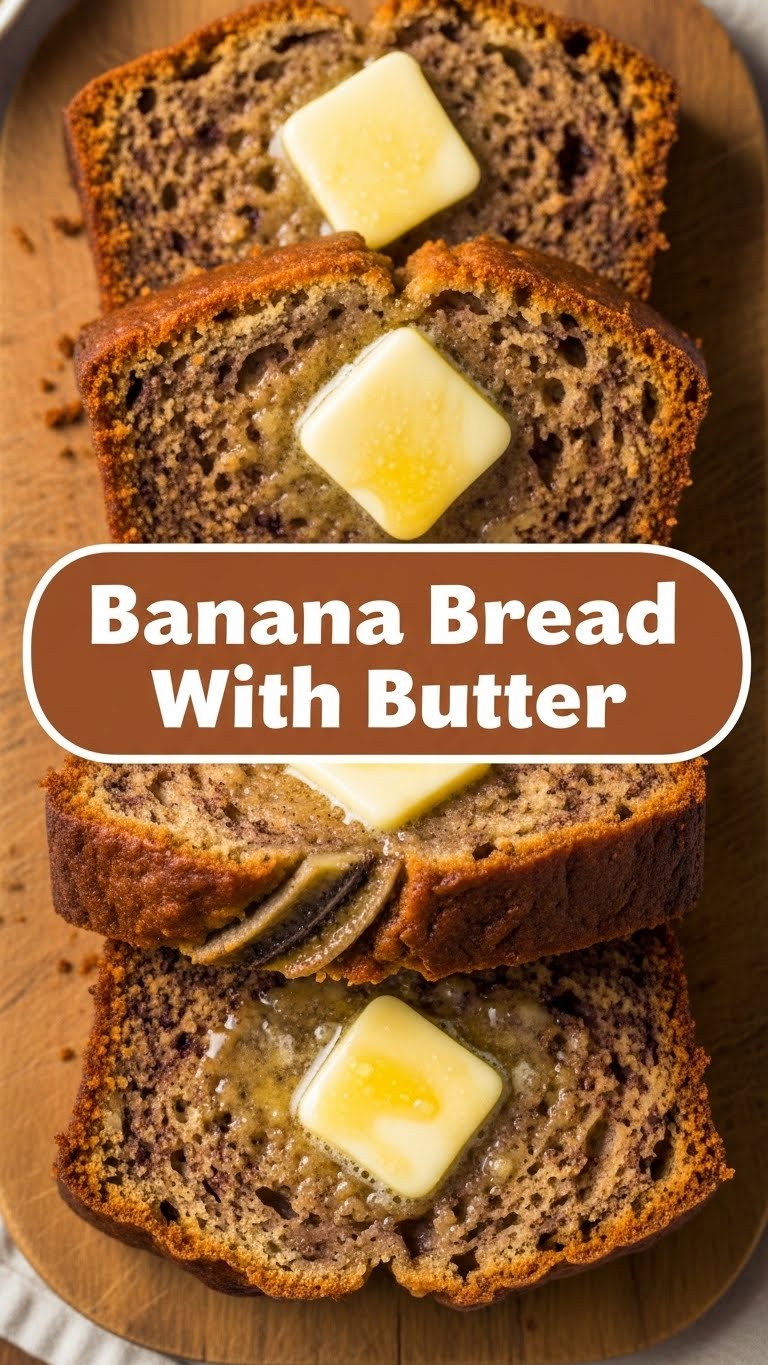 Banana Bread With Butter