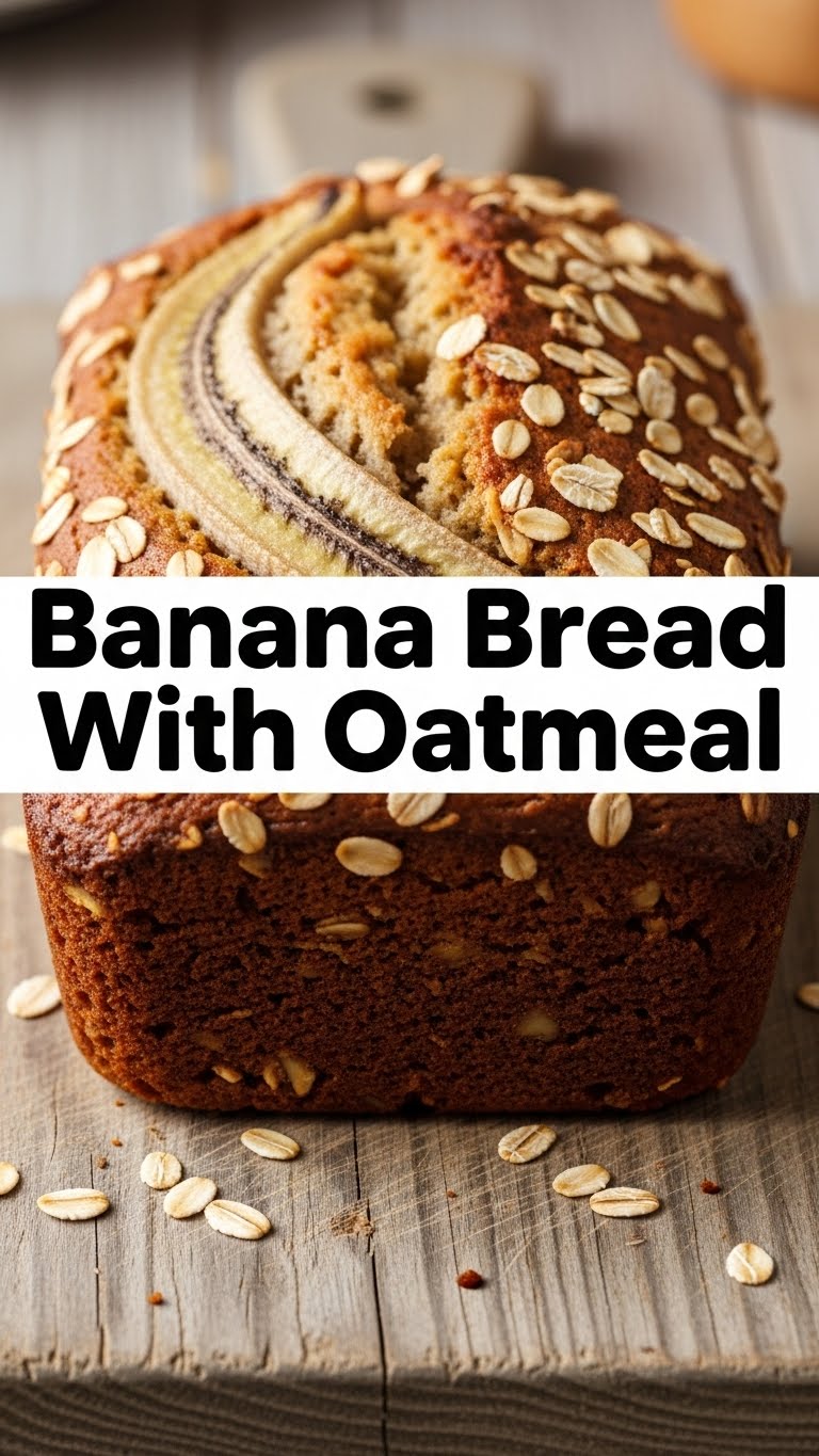 Banana Bread With Oatmeal