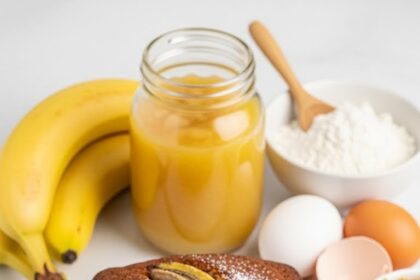 Banana Bread Made With Applesauce