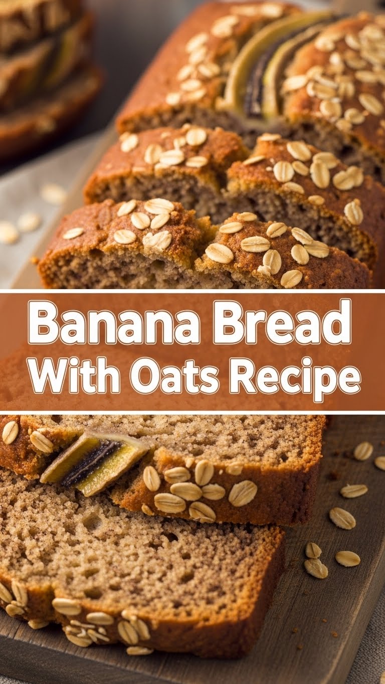 Banana Bread With Oats Recipe