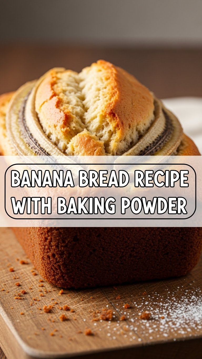 Banana Bread Recipe With Baking Powder