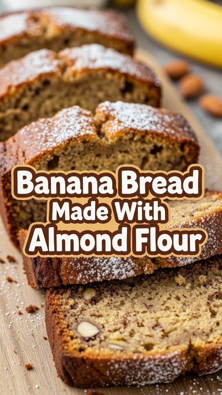Banana Bread Made With Almond Flour