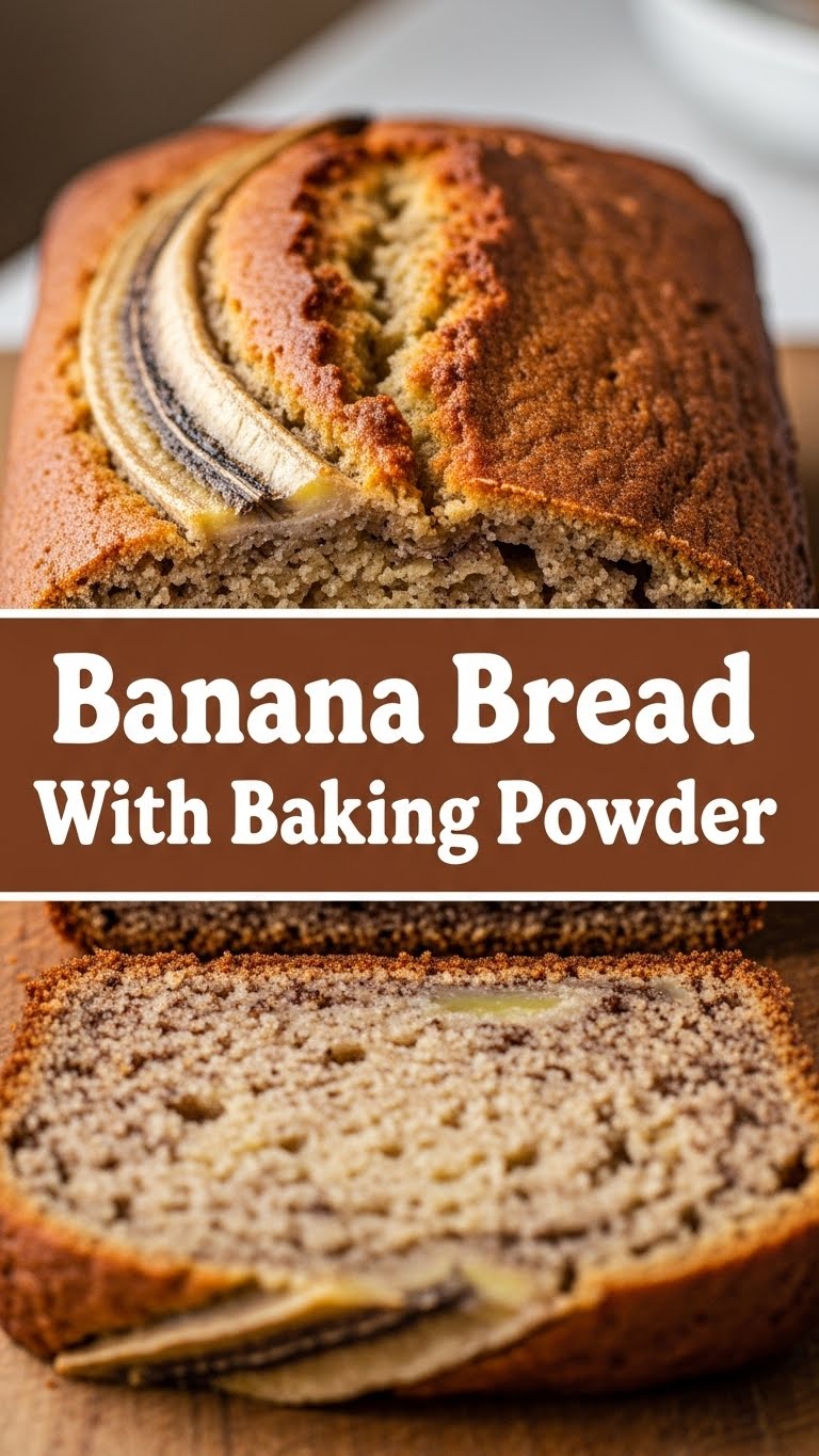 Banana Bread With Baking Powder