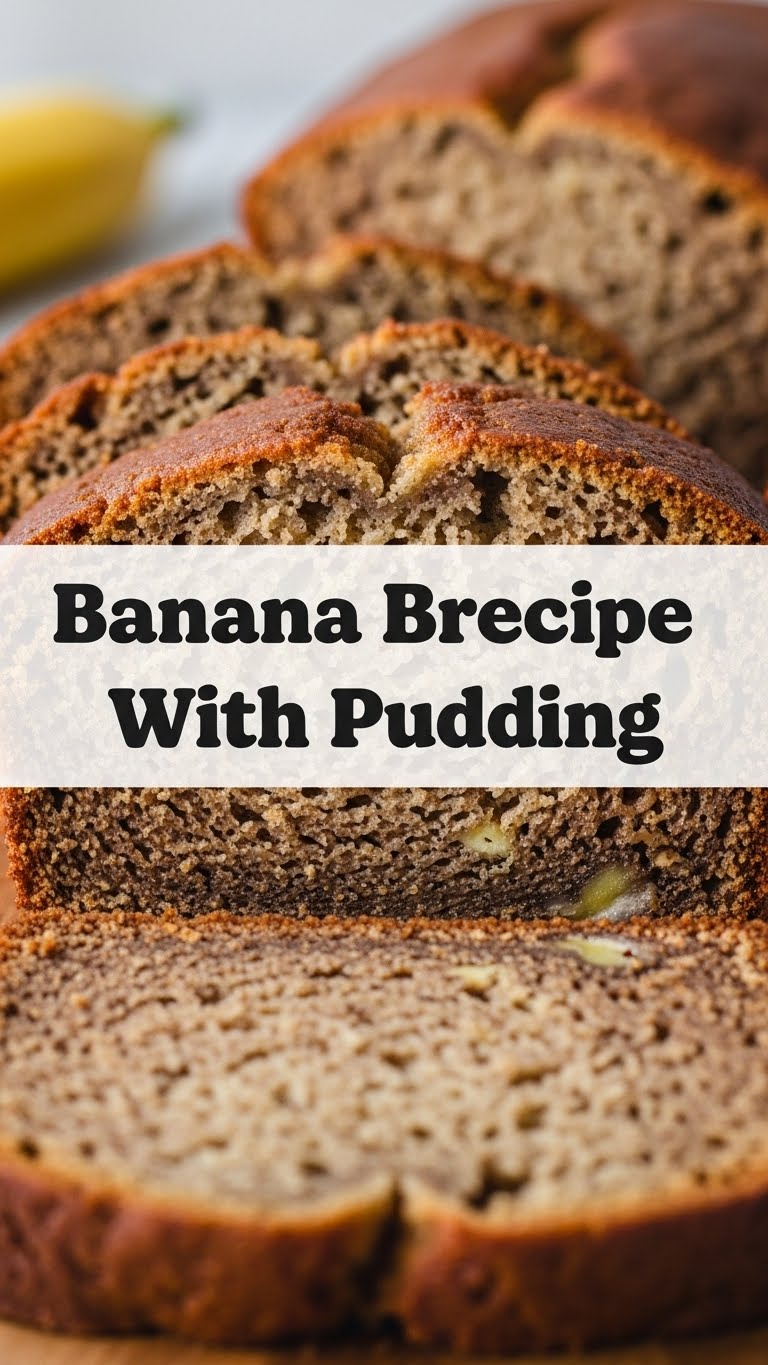 Banana Bread Recipe With Pudding