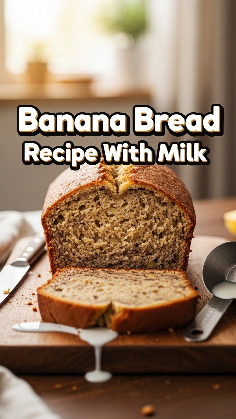 Banana Bread Recipe With Milk