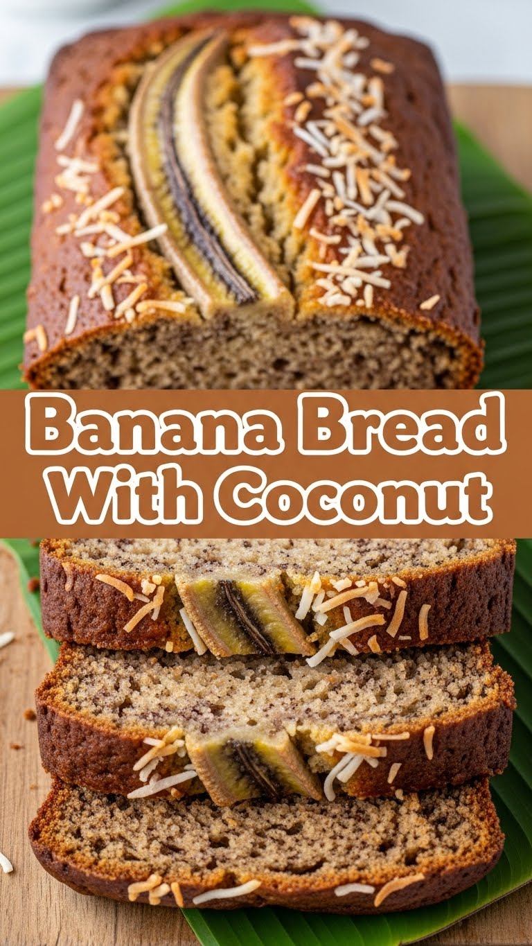 Banana Bread With Coconut