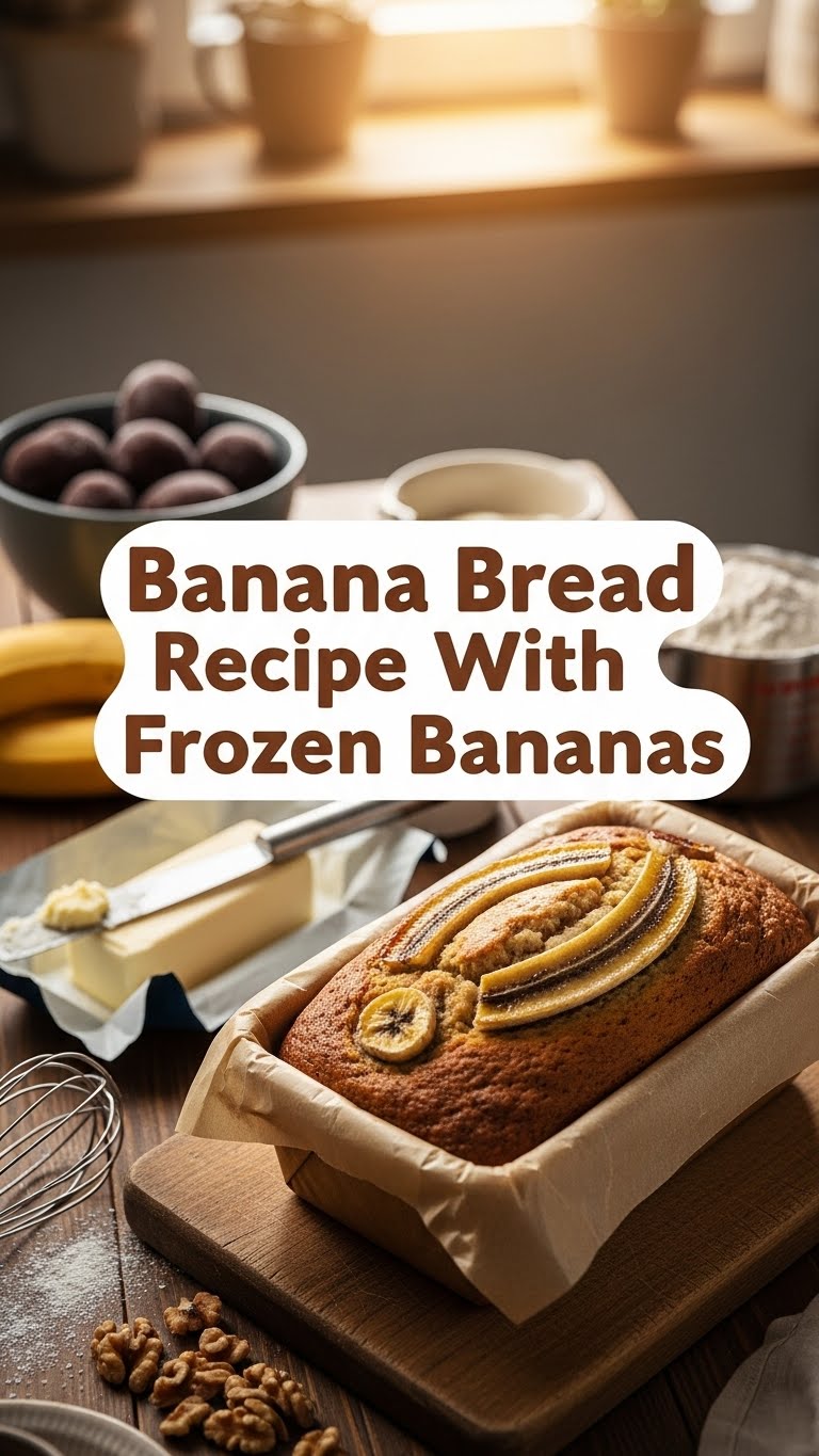 Banana Bread Recipe With Frozen Bananas