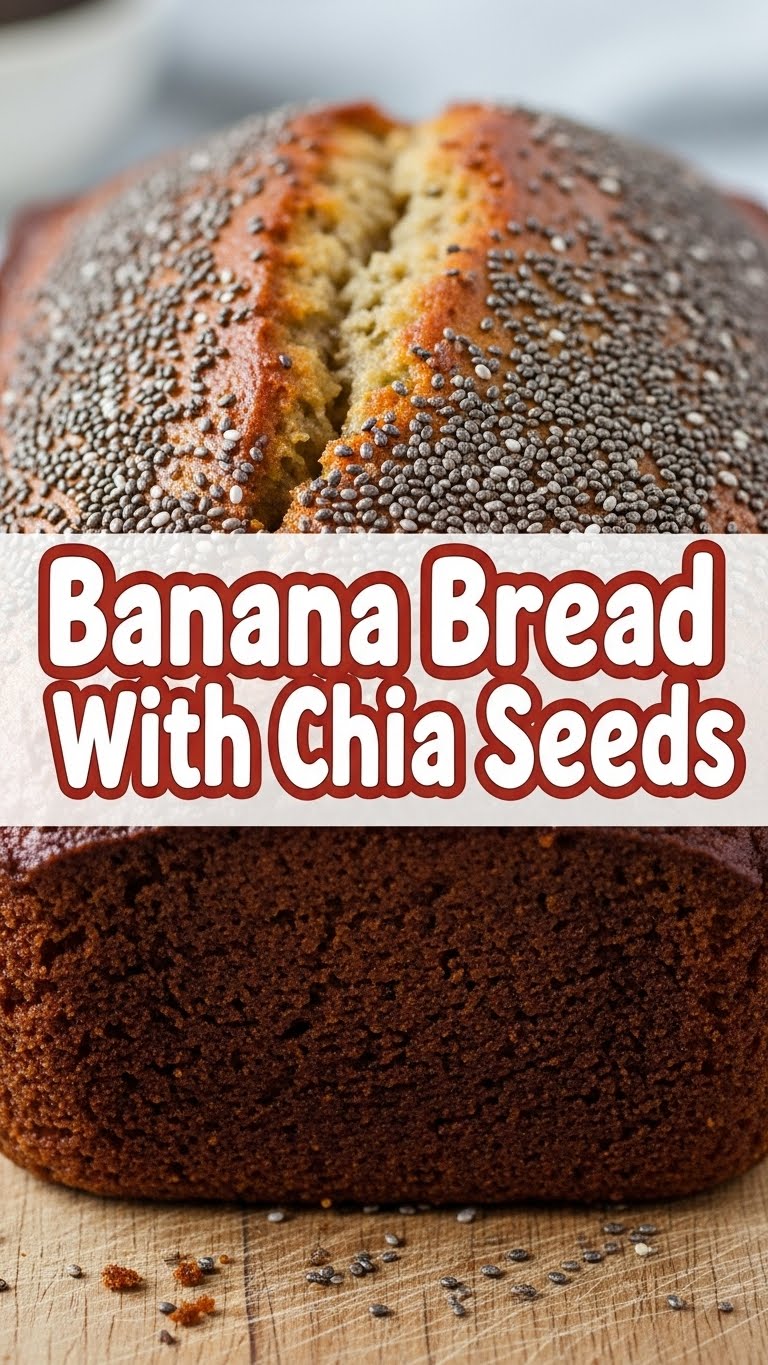 Banana Bread With Chia Seeds