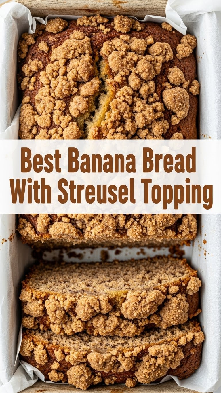 Best Banana Bread With Streusel Topping